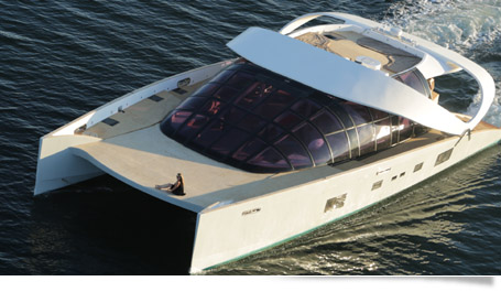 Oxygne Yacht shipyard : Powercat AIR 77 boasts extreme strength and reliability